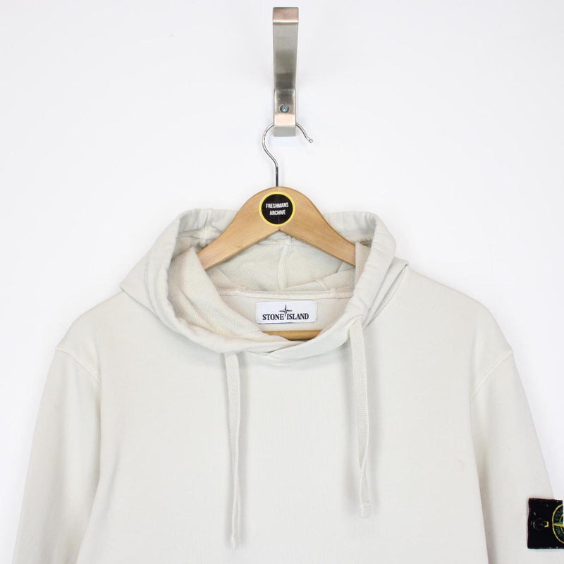 Stone Island SS 2020 Beige Cotton Hoodie Jumper