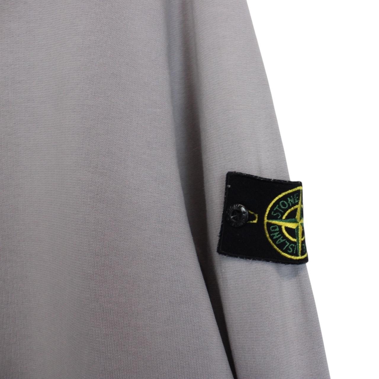 Stone Island SS 2016 Grey Cotton Sweatshirt Jumper