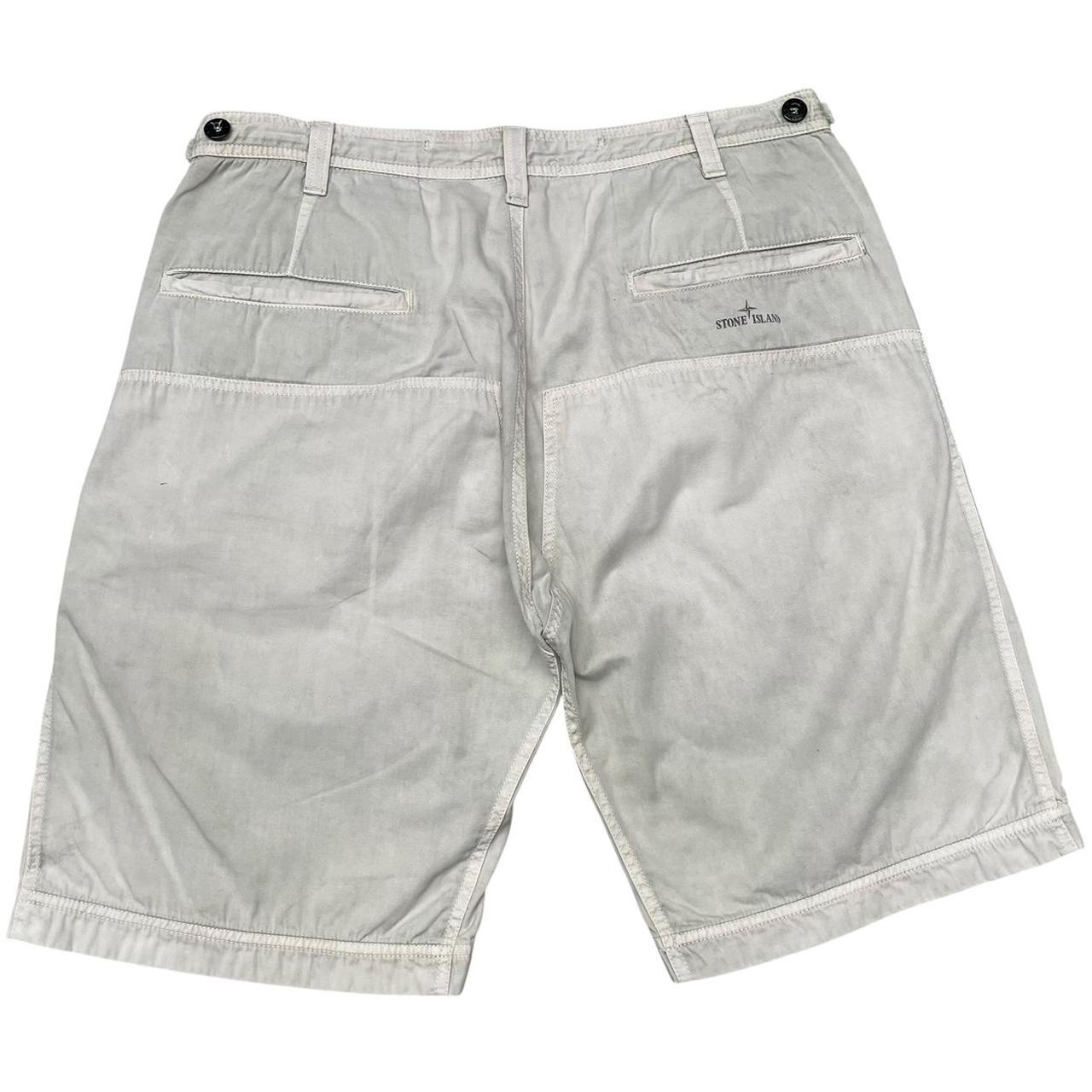 Stone Island SS 2011 Cream Bermuda Cotton Shorts