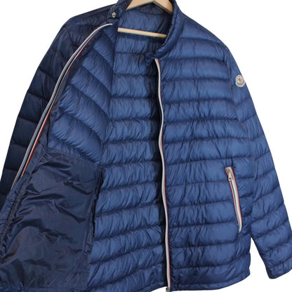 Moncler Rigel Blue Full Zip Down Jacket
