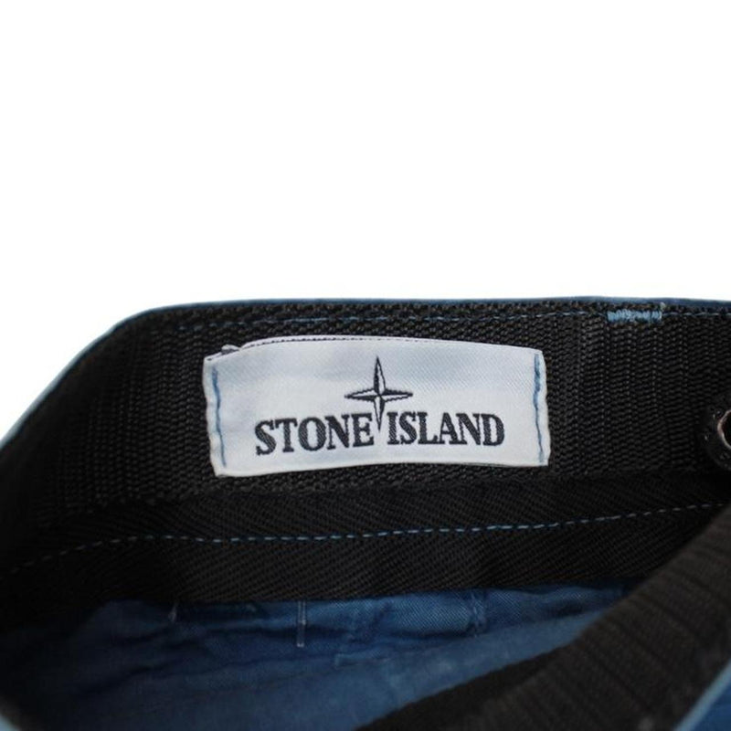Stone Island SS 2015 Petrol Blue Bermuda Cotton Cargo Shorts
