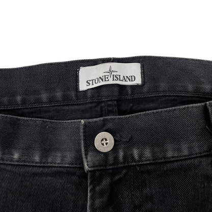 Stone Island AW 2017 Black Skinny Fit Denim Jeans