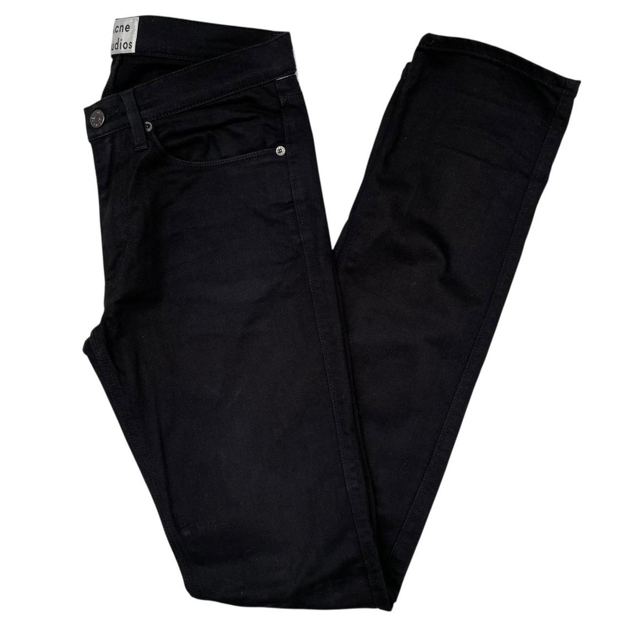 Acne Studios Black Skinny Fit Denim Jeans