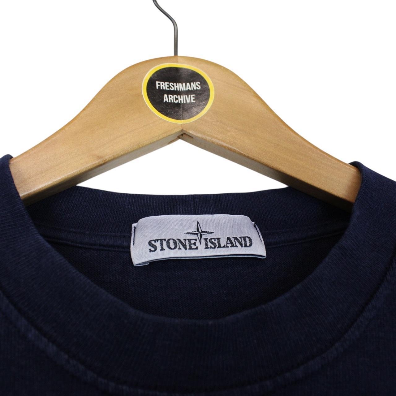 Stone Island AW 2014 Navy Blue Cotton Sweatshirt Jumper