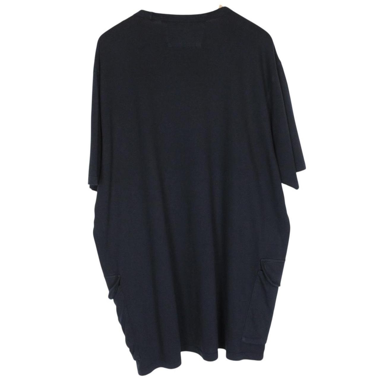 CP Company Navy Blue Goggle Lens Short Sleeve Cotton T-Shirt