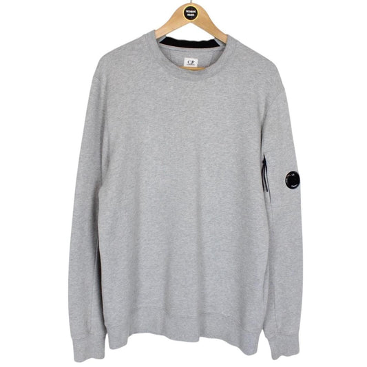 CP Company Grey Goggle Lens Sweatshirt Jumper