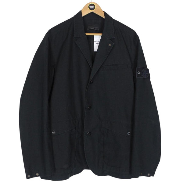 Stone Island Ghost SS 2014 Black 3L Performance Cotton Jacket