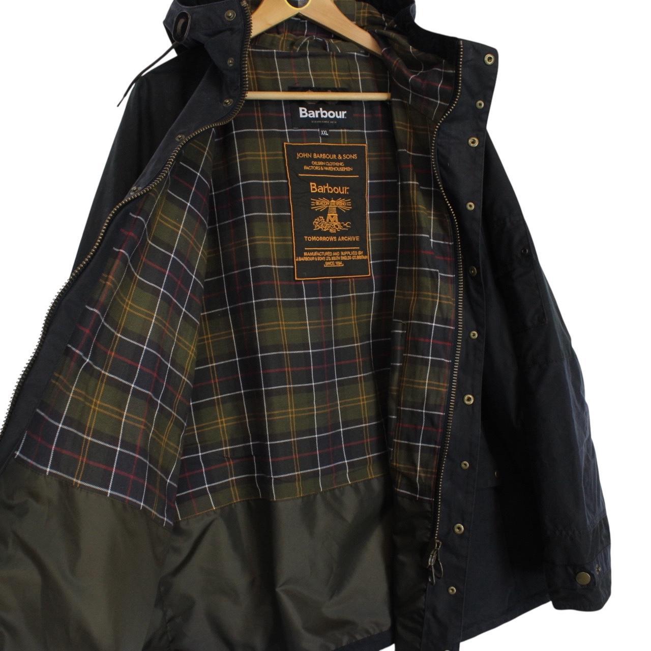 Barbour Black Tomorrow’s Archive Helmsfort Wax Jacket