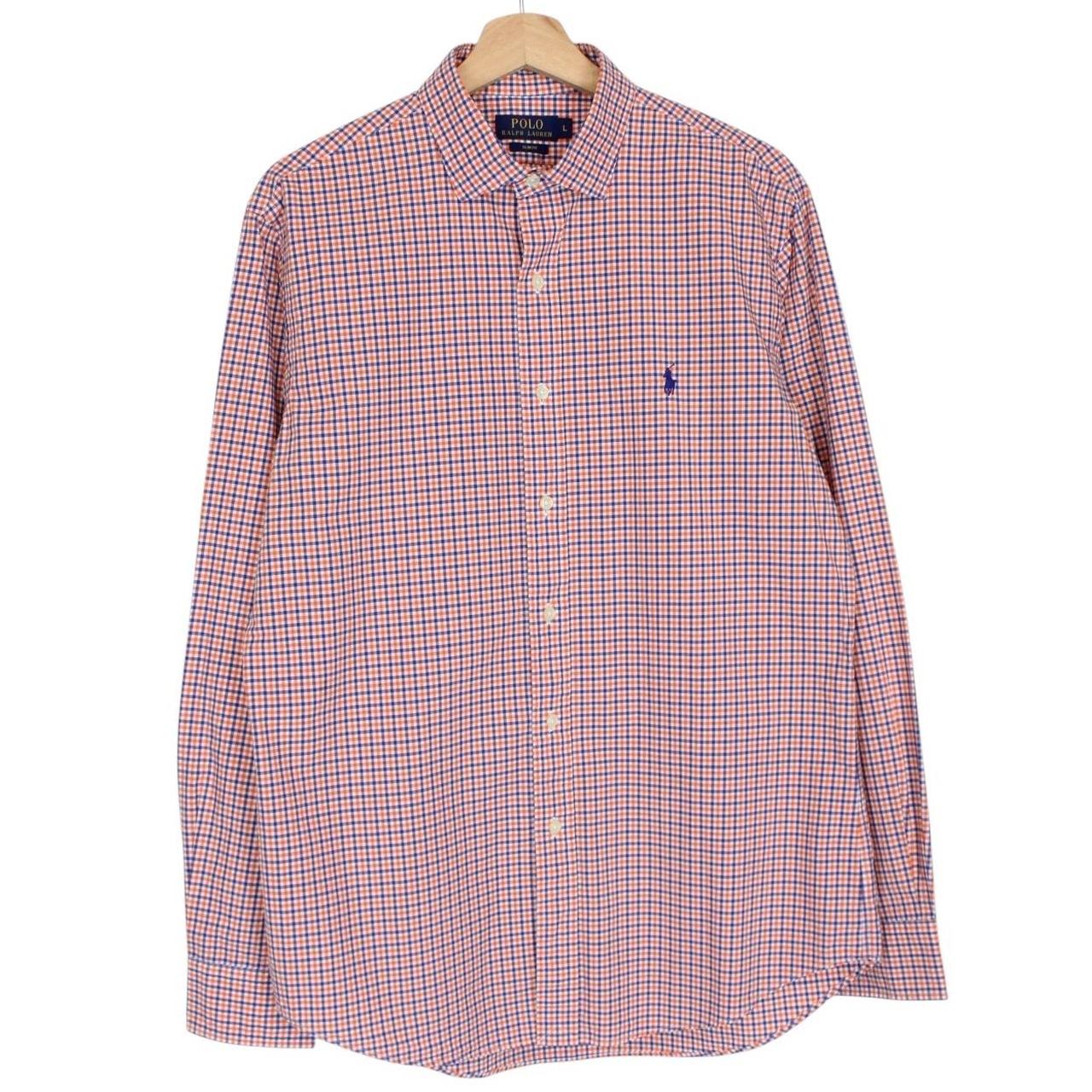 Polo Ralph Lauren multicoloured check long sleeve shirt in cotton with logo detail.