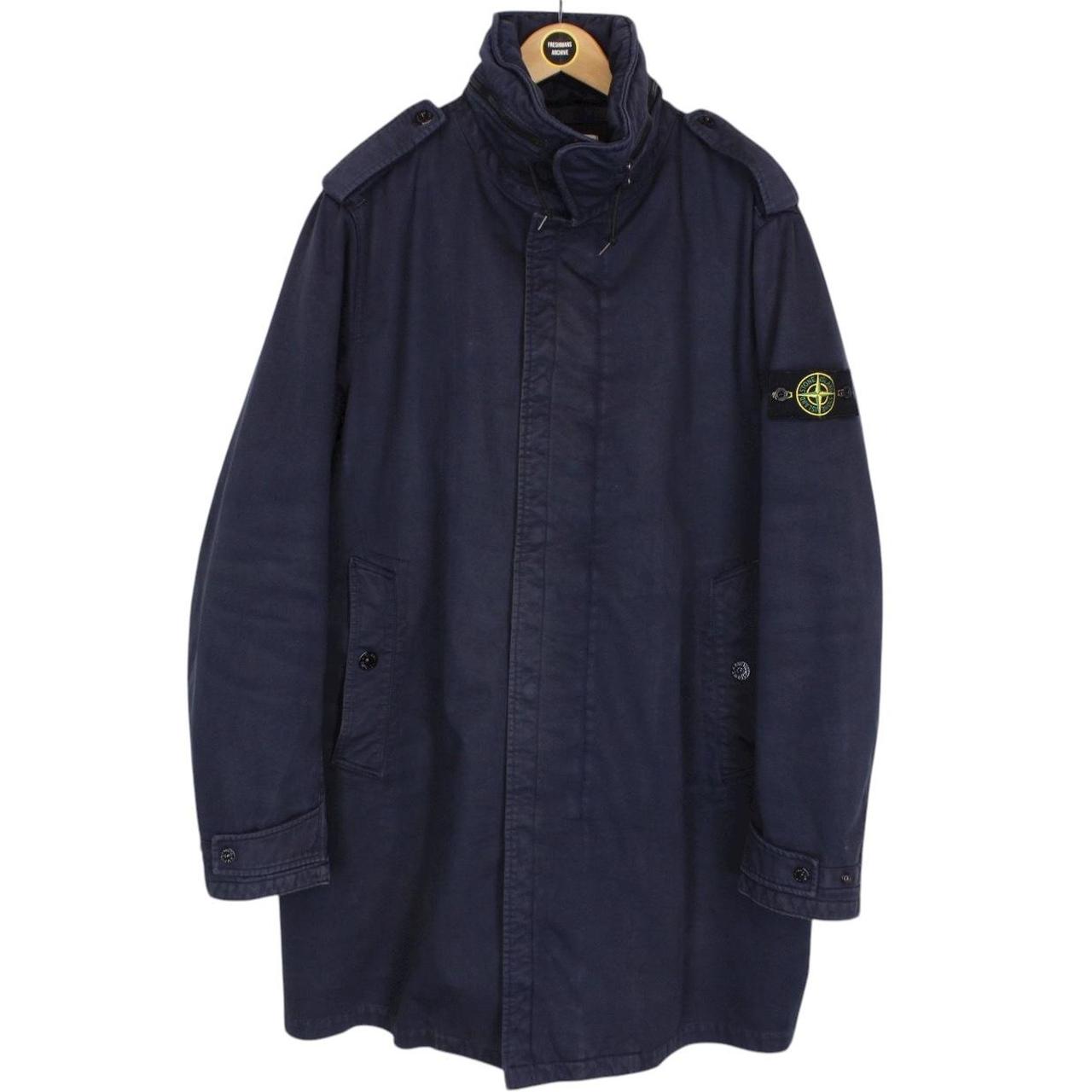 Stone Island AW 2011 Navy Blue Raso-R Lined 3L Windstopper Jacket