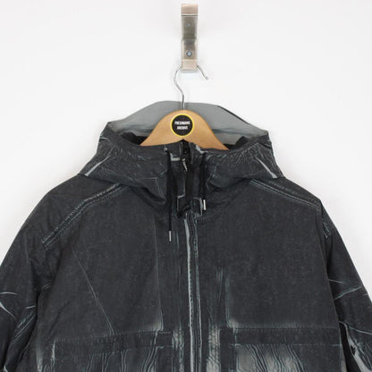 CP Company Black Tracery Full Zip Lens Primaloft Hooded Jacket