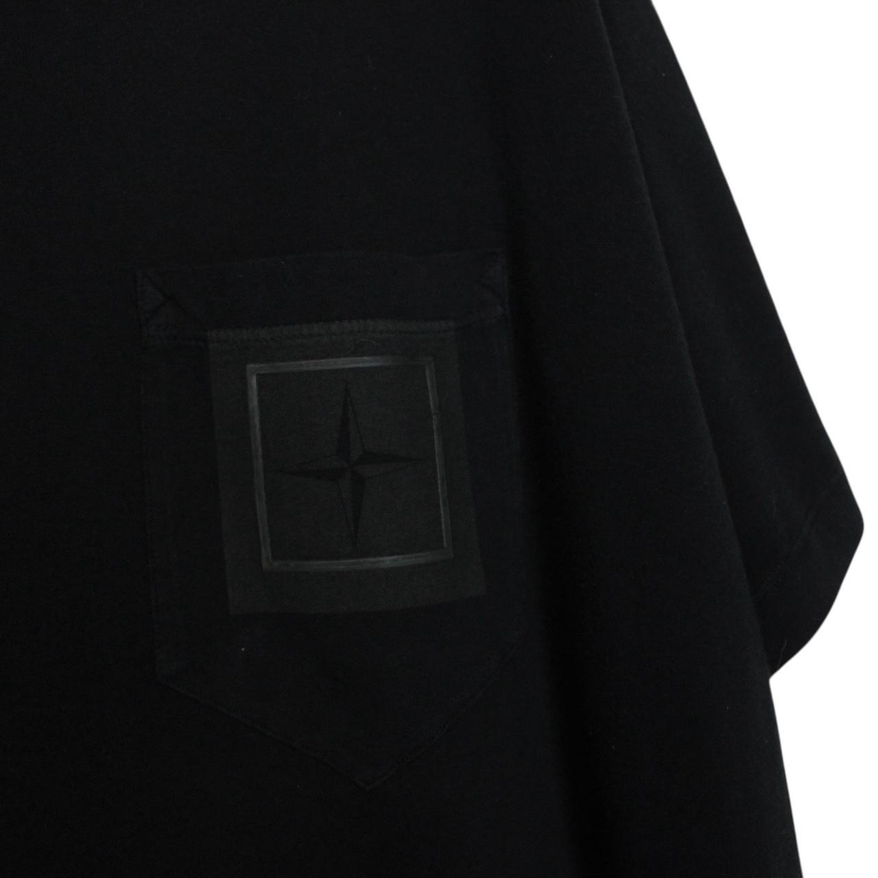 Stone Island AW 2018 Black Short Sleeve Compass T-Shirt