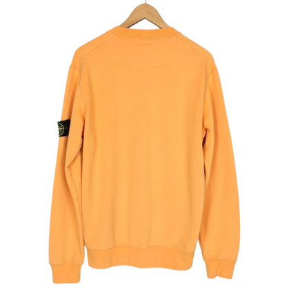 Stone Island AW 2020 Orange Cotton Sweatshirt Jumper