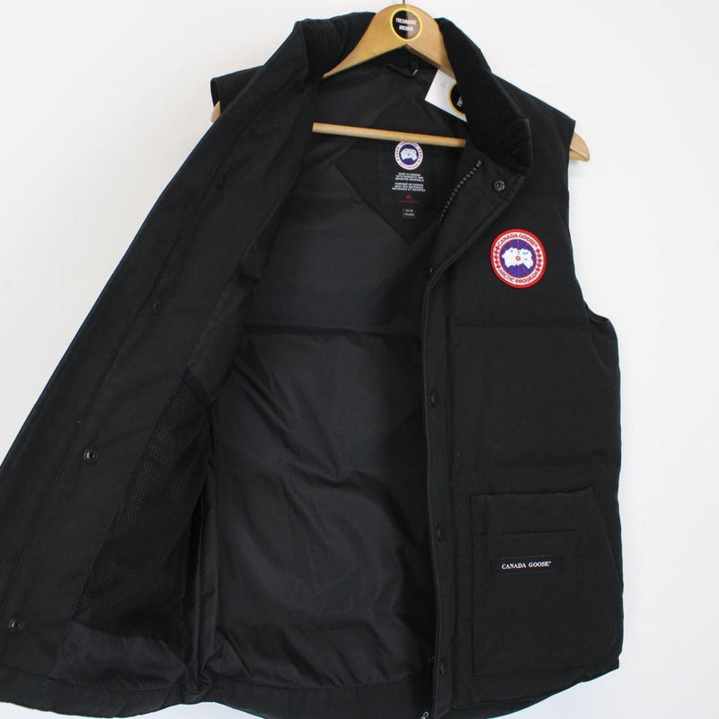 Canada Goose Freestyle Black Down Gilet / Bodywarmer
