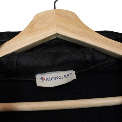 Moncler Black Full Zip Down Maglia Cardigan Jacket