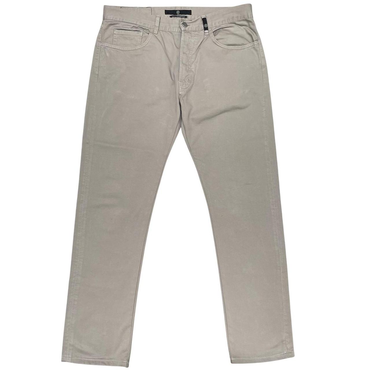 Vintage Stone Island Denims AW 2006 Beige Straight Leh Fit Cotton Trousers