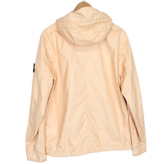 Stone Island SS 2018 Peach Orange Membrana 3L TC Hooded Jacket