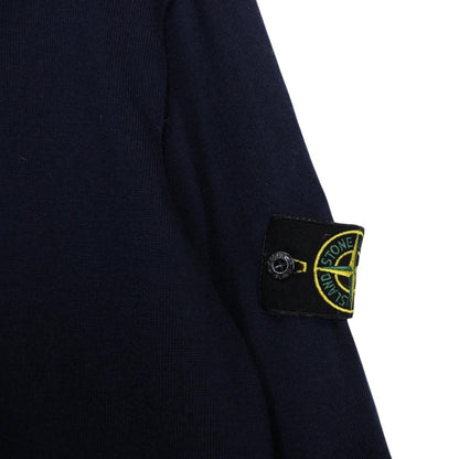 Stone Island AW 2016 Navy Blue Wool Knit Jumper