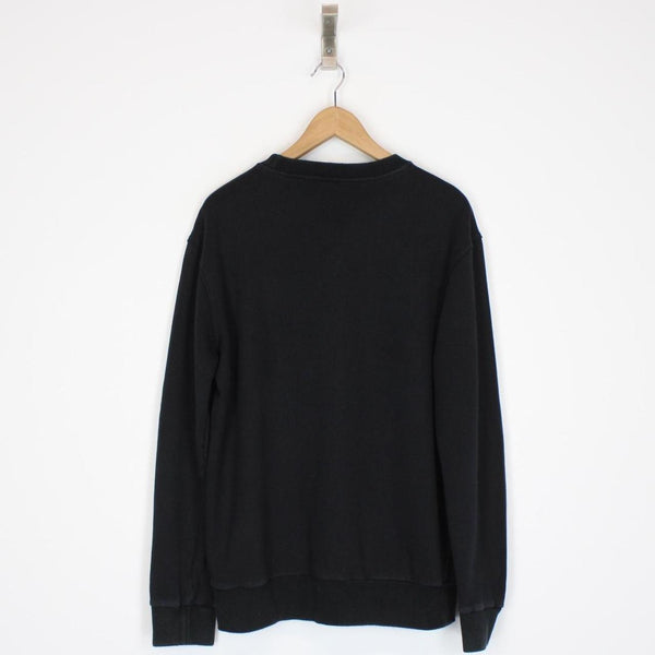 Lanvin Black and Multicoloured Planet Scene Print Sweatshirt Jumper