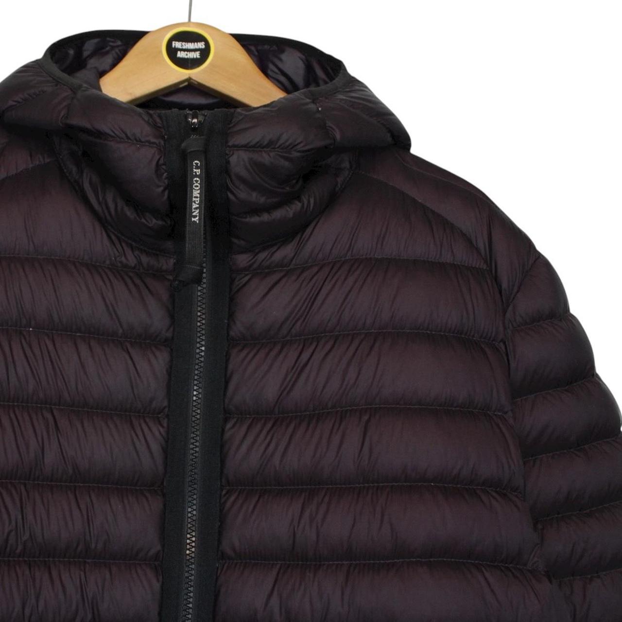 CP Company Plum Purple DD Shell Full Zip Down Goggle Jacket