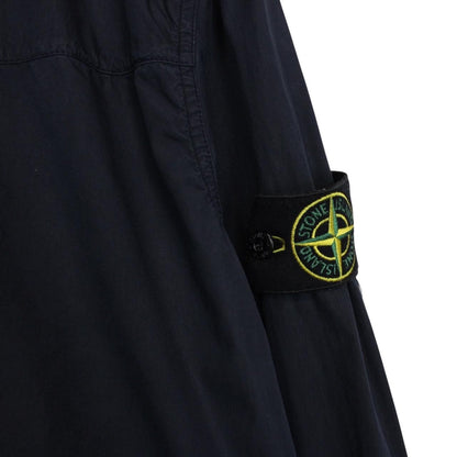 Stone Island SS 2012 Navy Blue Hydrophobic Cotton Overshirt Jacket