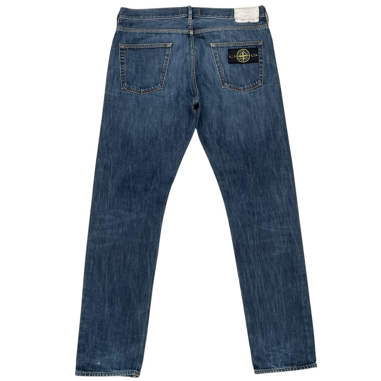 Stone Island AW 2014 Blue RE-T Fit Denim Jeans