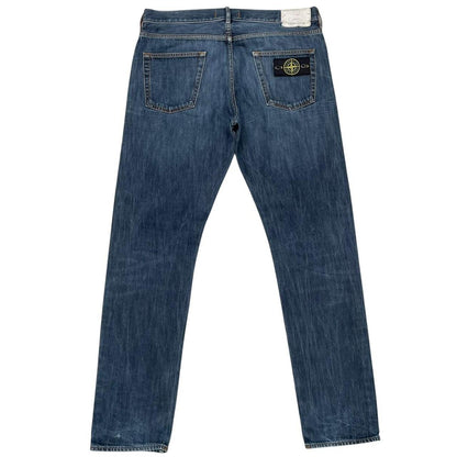 Stone Island AW 2014 Blue RE-T Fit Denim Jeans