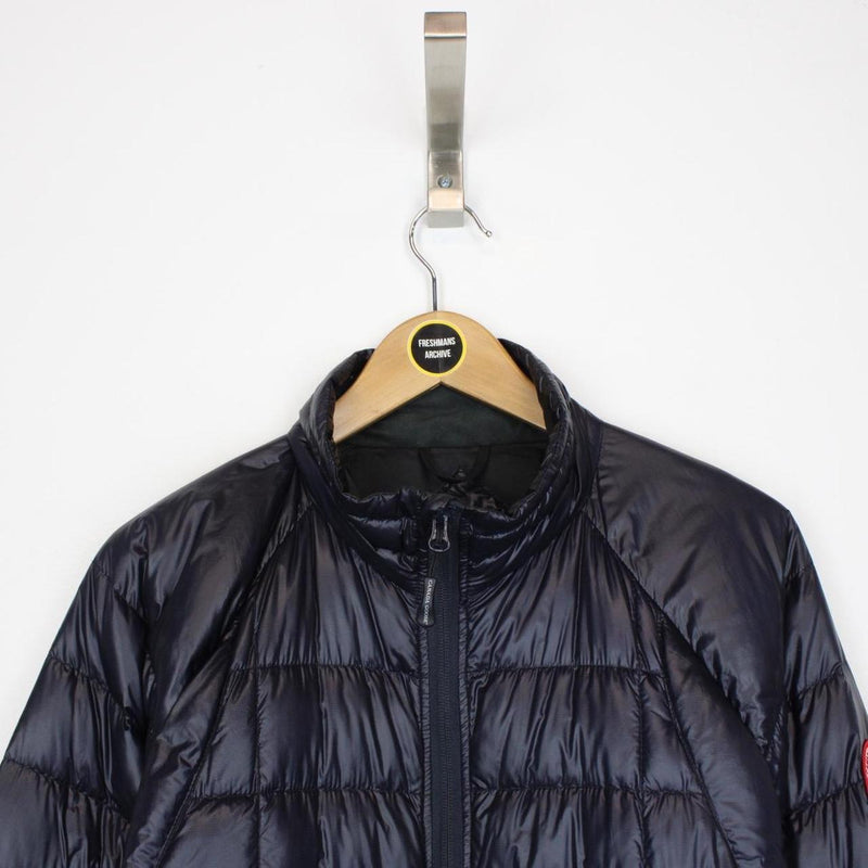 Canada Goose Navy Blue Hybridge Lite Full Zip Down Jacket