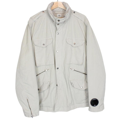 CP Company SS 2008 Beige Full Zip Watchviewer Field Jacket