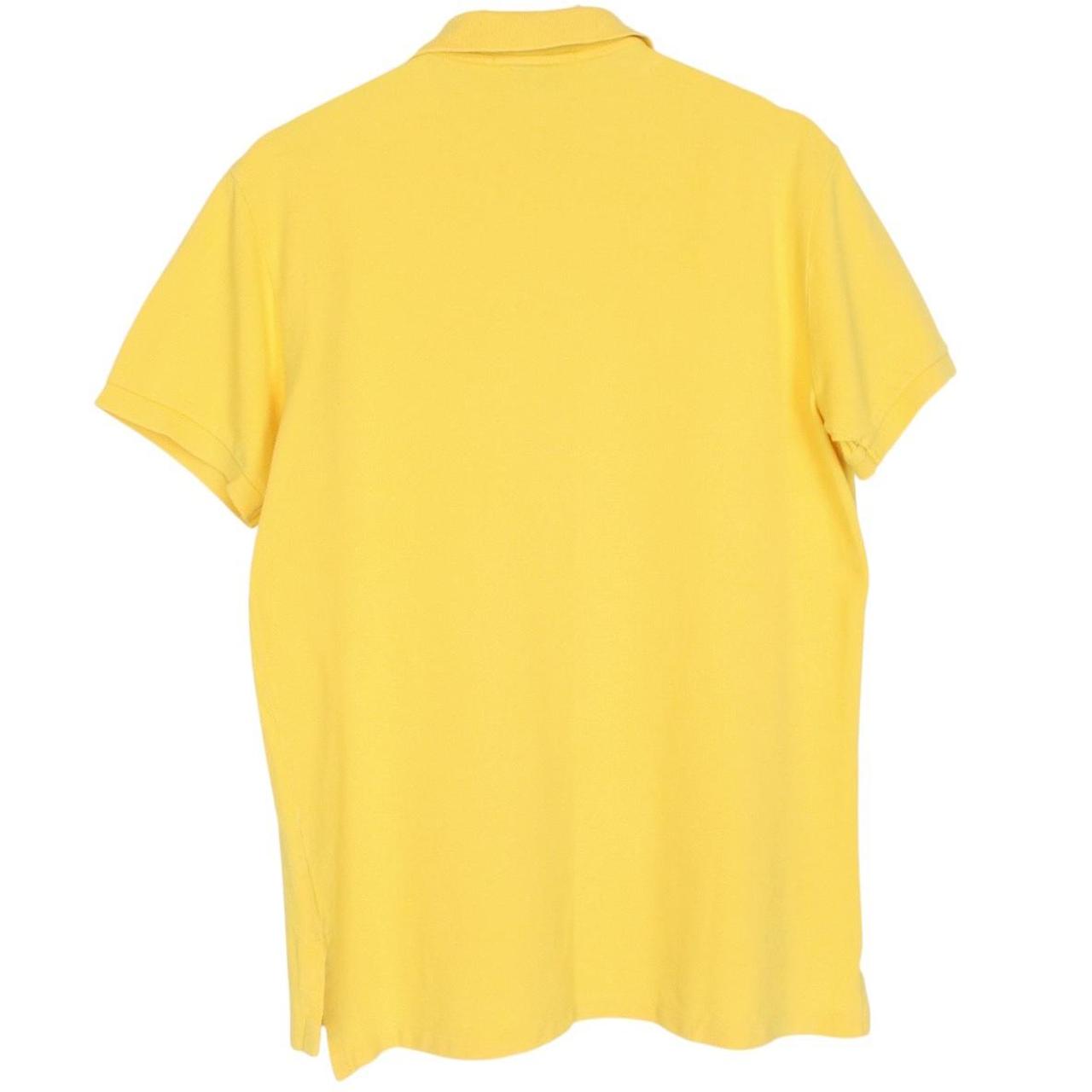Polo Ralph Lauren Yellow Short Sleeve Cotton Polo Shirt