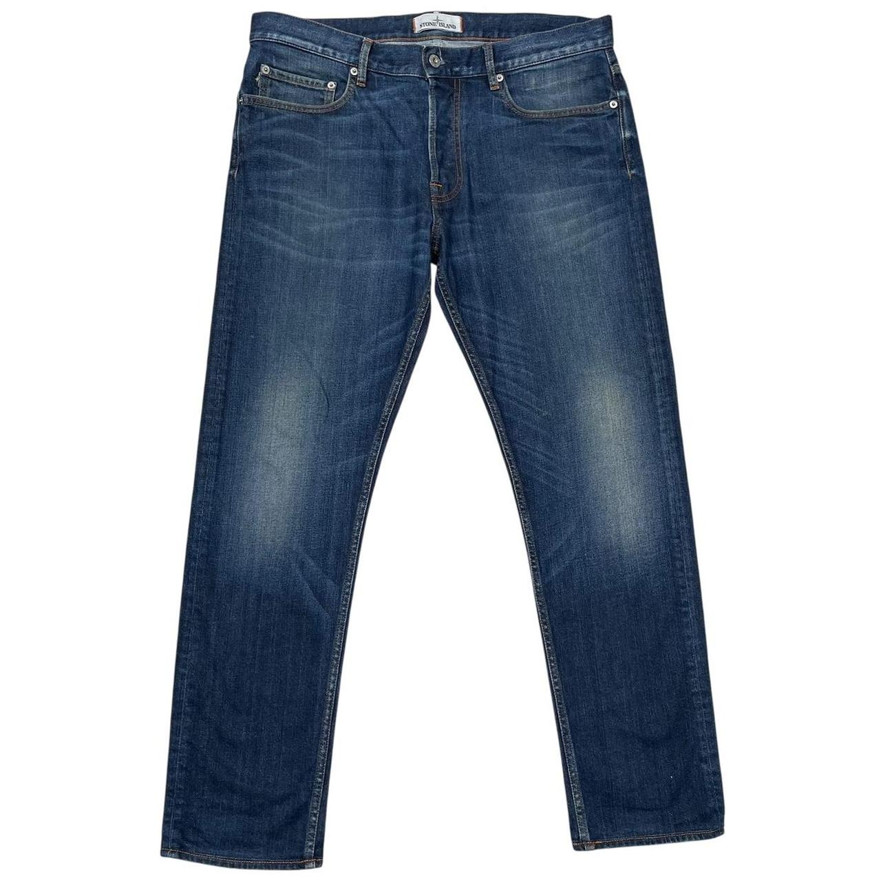 Stone Island SS 2015 Navy Blue RE-T Fit Denim Jeans