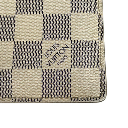 Louis Vuitton Marco Damier Azur Monogram Leather Wallet