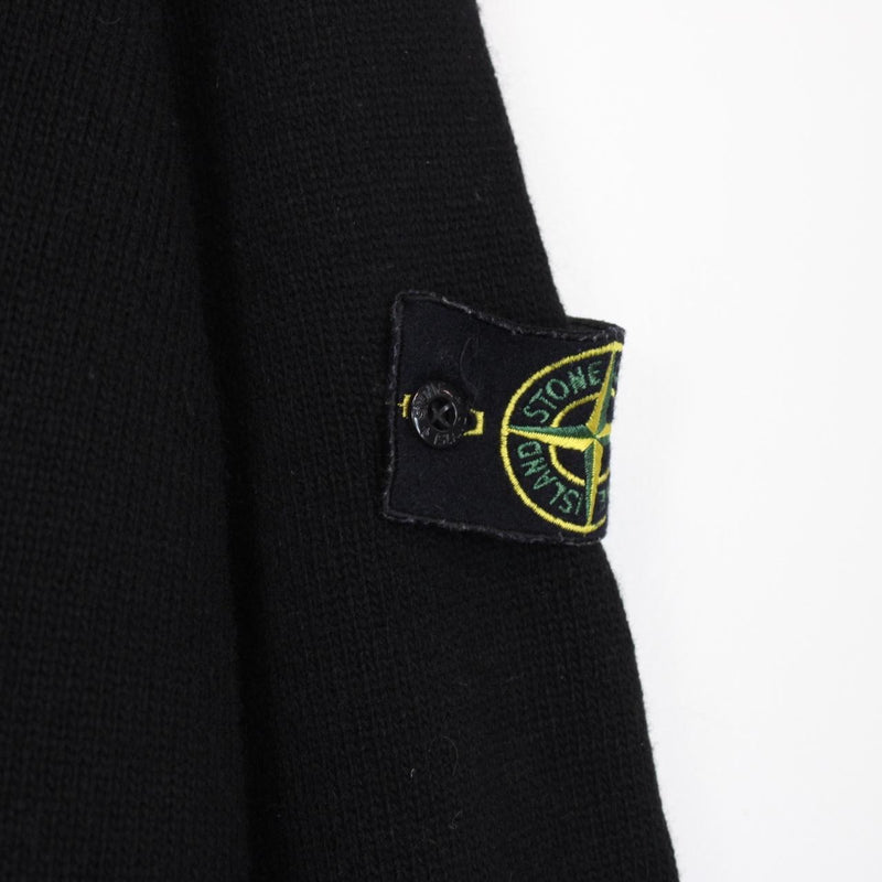 Stone Island AW 2019 Black Wool Knit Jumper