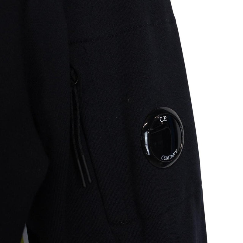 CP Company Navy Blue Goggle Lens Sweatshirt Jumper