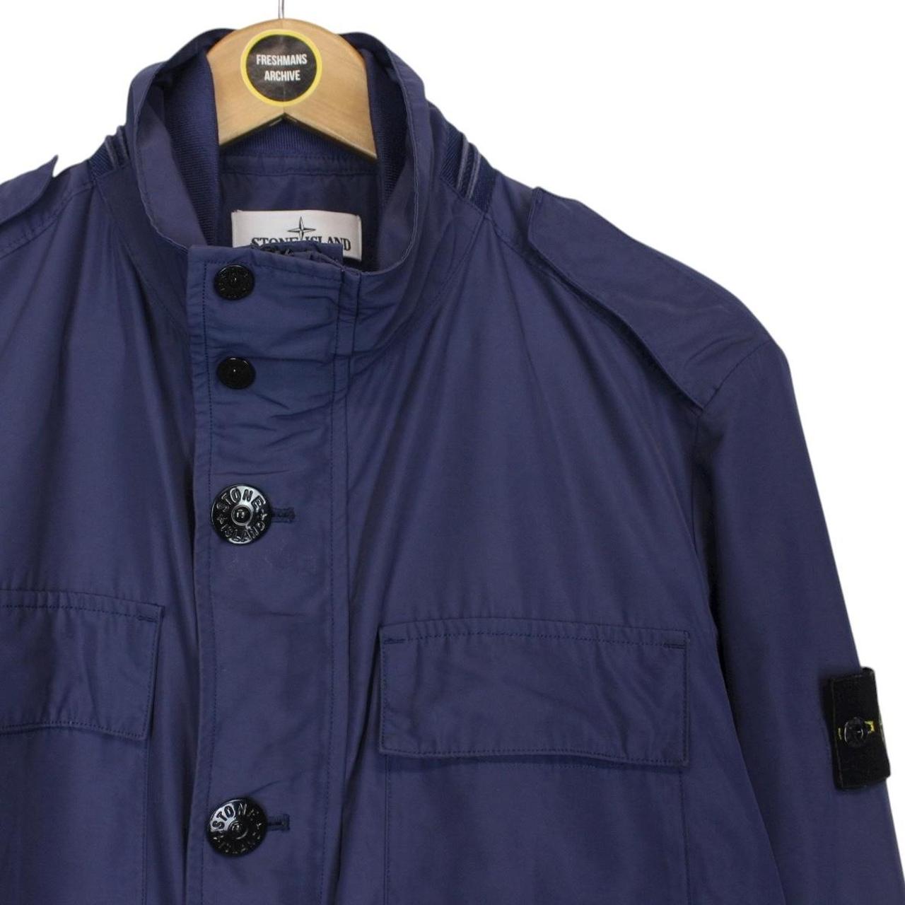Stone Island SS 2014 Navy Blue Micro Reps Nylon Multi Pocket Jacket