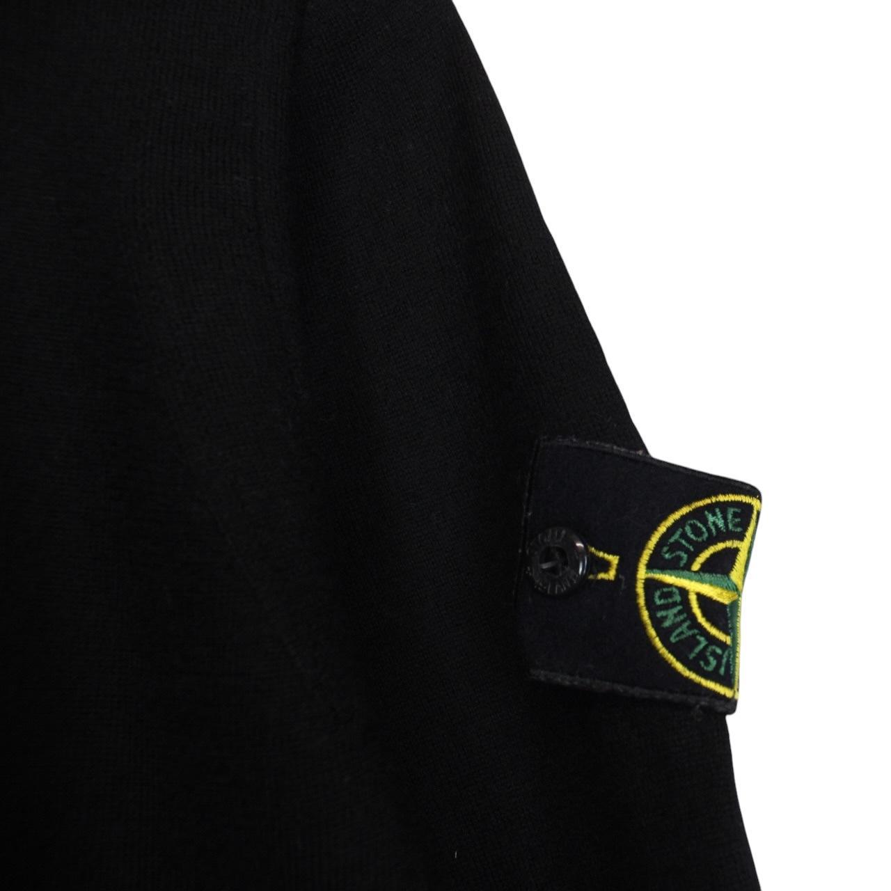 Stone Island AW 2020 Black Wool Knit Jumper