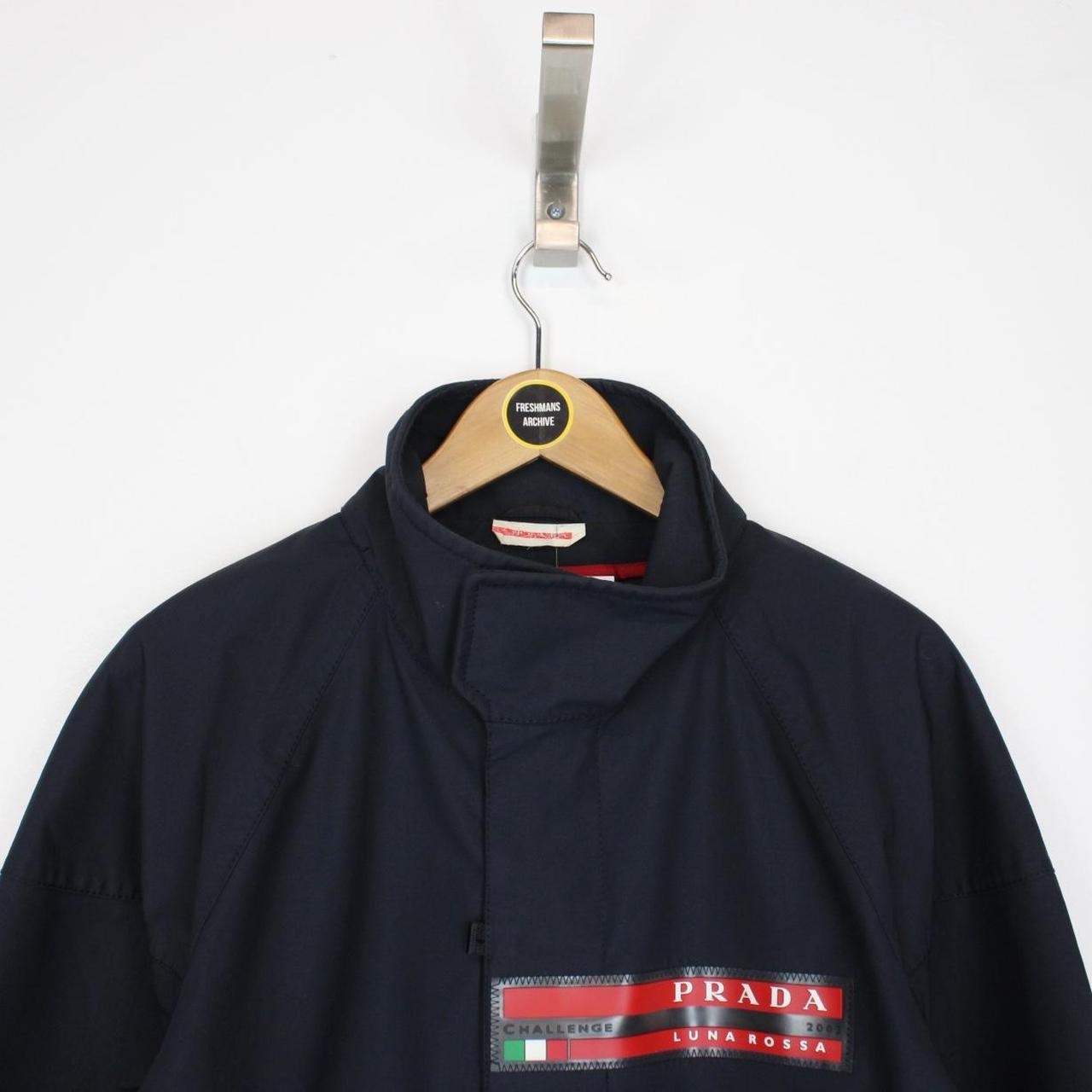 Vintage Prada Luna Rossa 2003 Navy Blue Goretex Challenge Jacket