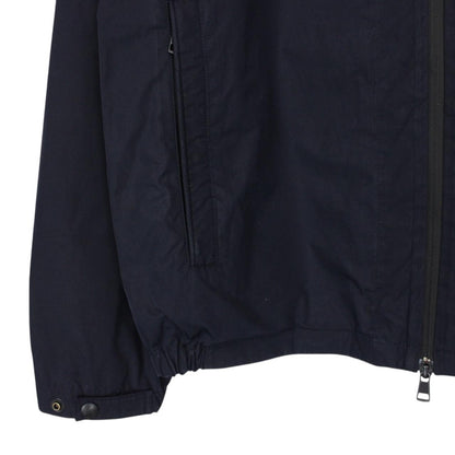 Moncler Carles Navy Blue Full Zip Hooded Jacket