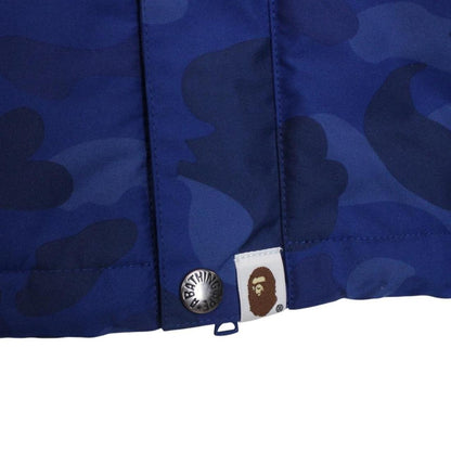 Bape Blue Camo Full Zip Hooded Jacket