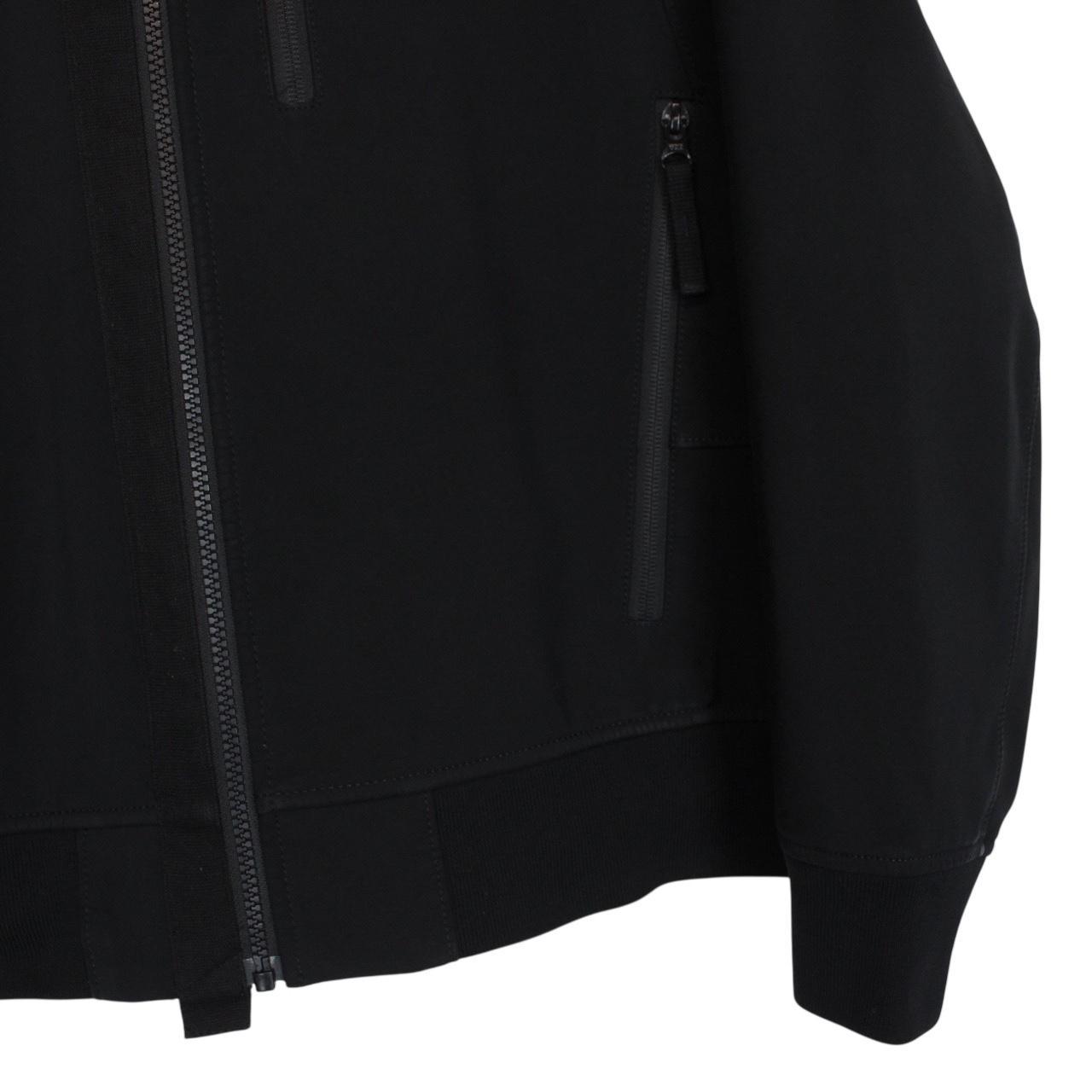 Stone Island AW 2018 Black Soft Shell-R Full Zip Jacket