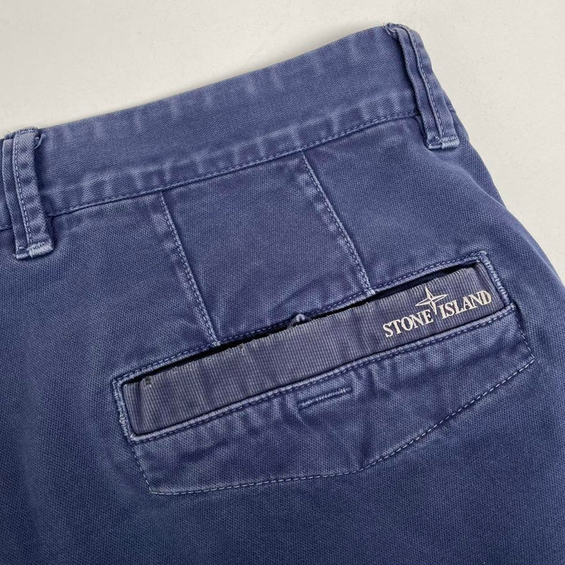 Stone Island AW 2014 Navy Blue Slim Fit Trousers