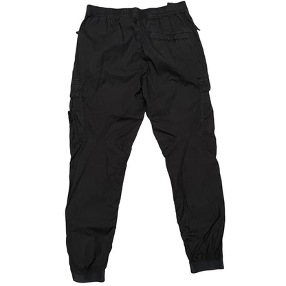Stone Island SS 2022 Black RE-T Fit Cargo Trousers
