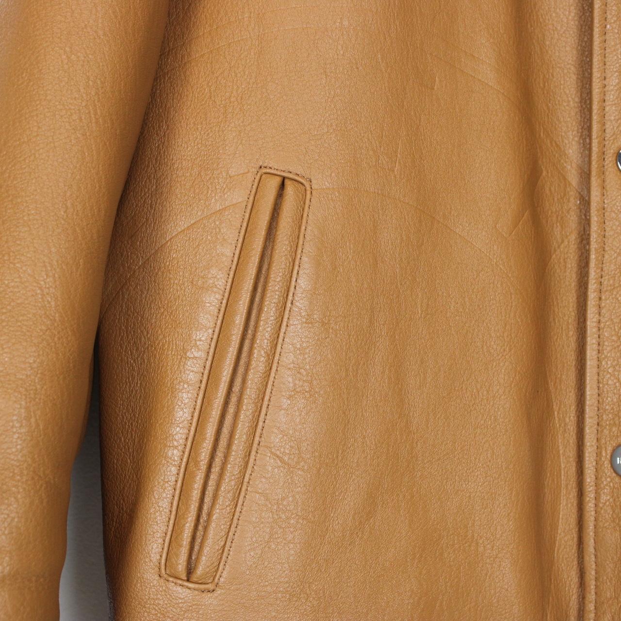 Kith for BMW Desert Brown Leather Bomber Jacket