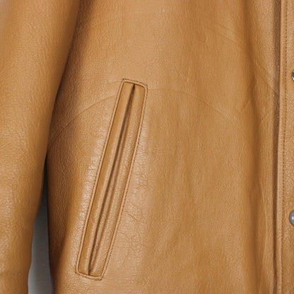 Kith for BMW Desert Brown Leather Bomber Jacket