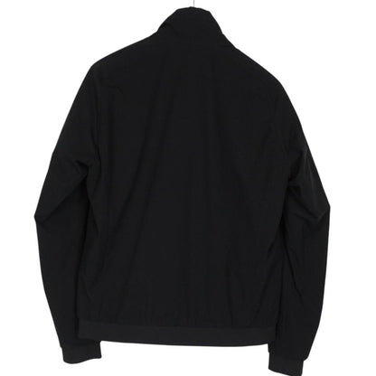 CP Company Blue Full Zip Pro-Tek Quilted Logo Print Jacket