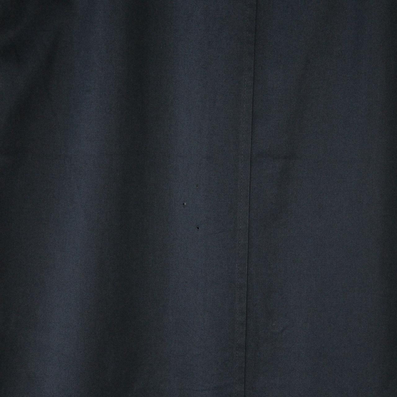 Burberry navy blue trench coat, belted, single breasted, vintage 90s style.