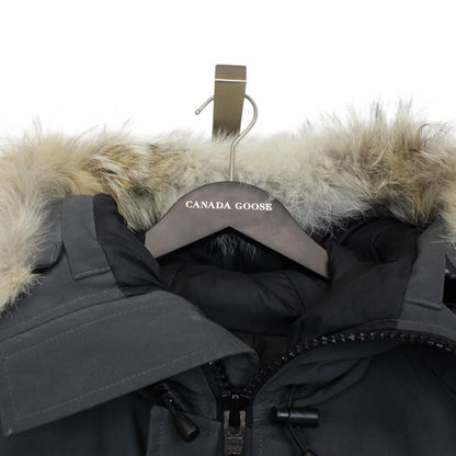 Canada Goose Graphite Grey Chilliwack Bomber Down Jacket with Fur Trim