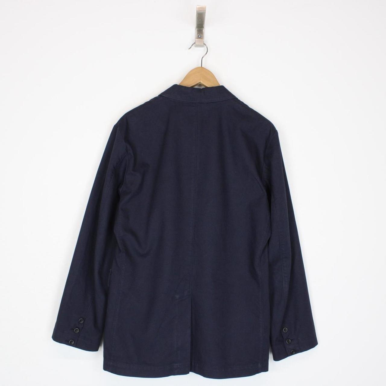 Vintage Stone Island Denims SS 2005 Navy Blue Button Up Cotton Jacket
