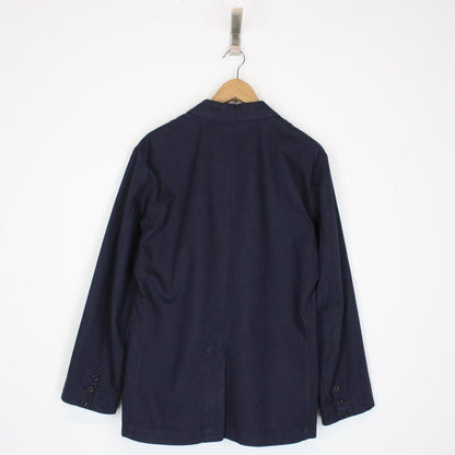 Vintage Stone Island Denims SS 2005 Navy Blue Button Up Cotton Jacket