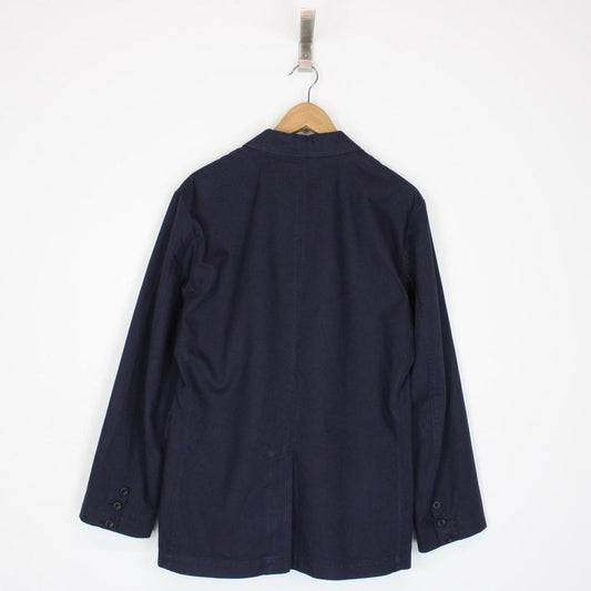 Vintage Stone Island Denims SS 2005 Navy Blue Button Up Cotton Jacket